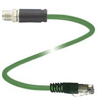 Pepperl+Fuchs FACTORY V19SX-G-GN1M-PUR-E2S-V45-G, V19SX-G-GN2M-PUR-E2S-V45-G