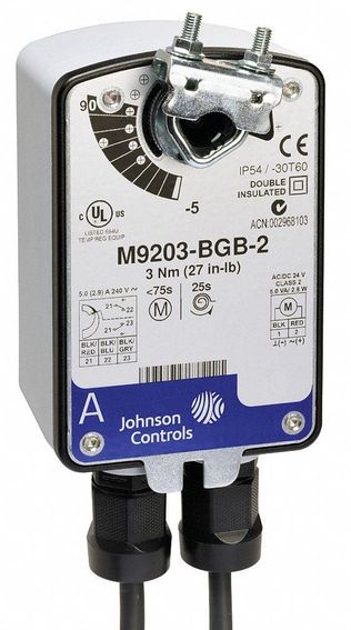 Johnson Controls M9203-AGB-2Z, M9203-BGB-2, M9203-BUA-2, M9203-BUA-2Z, M9203-BUB-2, M9203-GGB-2