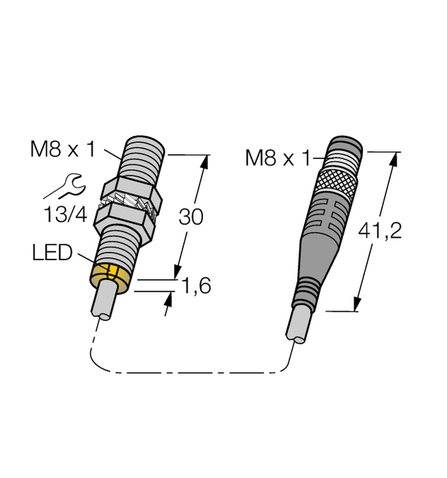 Turck BI3U-EM08-AP6X-0.2-PSG3M