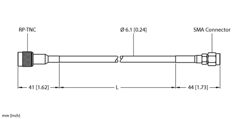 Turck TN-UHF-CBL-HF240-RPTNC-1-SMA, TN-UHF-CBL-HF240-RPTNC-10-SMA, TN-UHF-CBL-HF240-RPTNC-12-SMA, TN-UHF-CBL-HF240-RPTNC-2-SMA, TN-UHF-CBL-HF240-RPTNC-4-SMA, TN-UHF-CBL-HF240-RPTNC-6-SMA, TN-UHF-CBL-HF240-RPTNC-8-SMA
