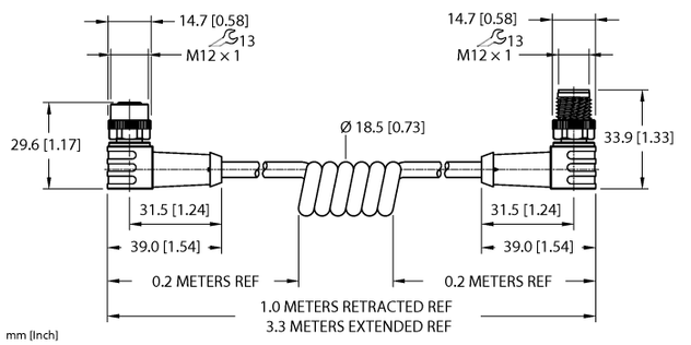 Turck EKWB-ESWB-A5.500-GU24.SP-3.3, EKWB-ESWB-A5.500-GU2K.SP-3.3