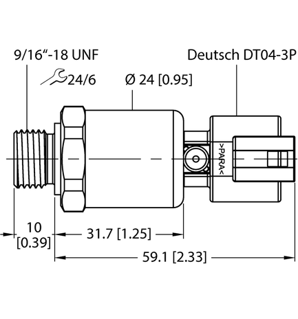 Turck PT1VR-1121-U6-DT043P