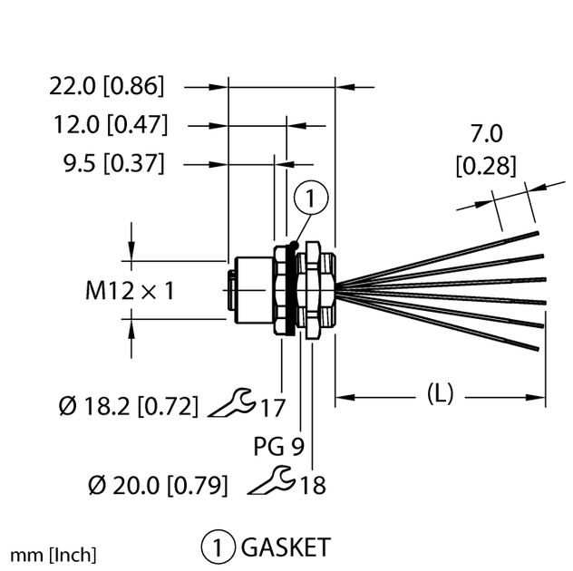 Turck EFKVH-A8.601.4-0.4