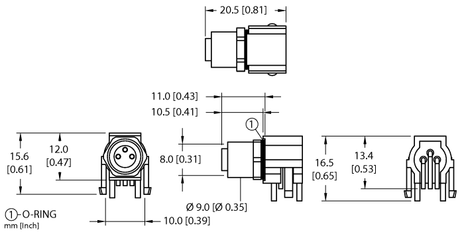 Turck WMFKSH 3F-PCB