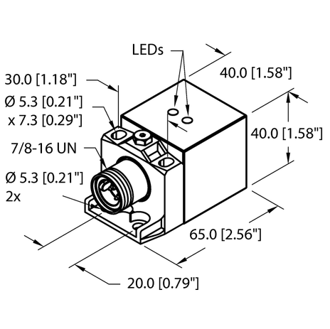 Turck BI20U-CA40-ADZ30X2-B1131 W/BS 2.1, BI20U-CA40-ADZ30X2-B1131/S1590W/BS2 . 1, BI20U-CA40-AP6X2-B1141 W/BS2.1