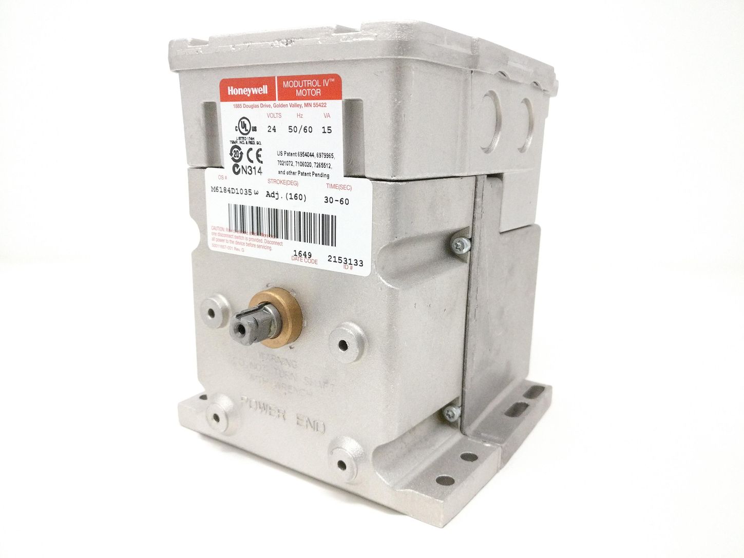 Honeywell Commercial M6184D1035