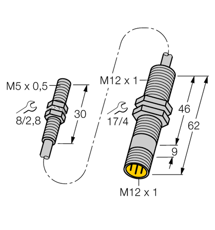 Turck BI1.5-EG05-0.3-M12-SIU-H1141