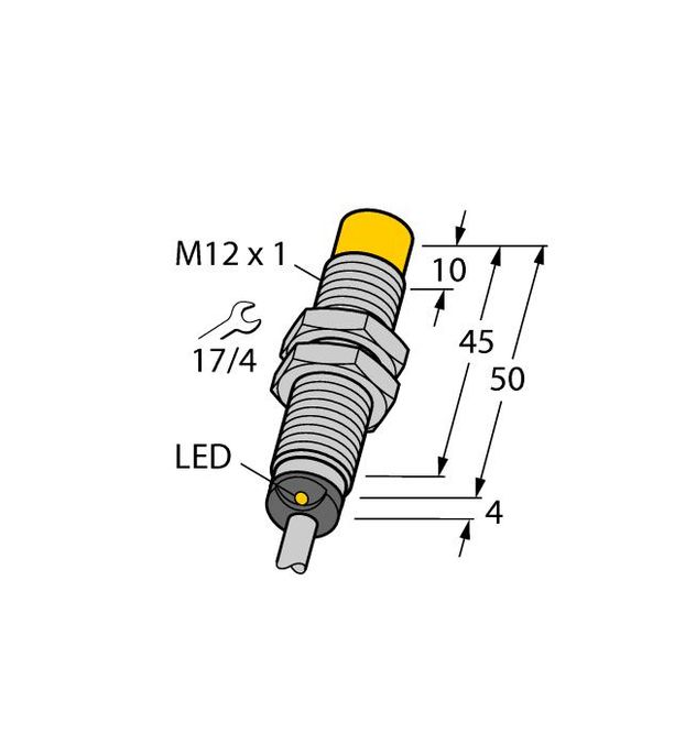 Turck NI4-M12-AN6X, NI4-M12-AP6X, NI4-M12-VN6X, NI4-M12-VP6X, NI8-M12-AP6X