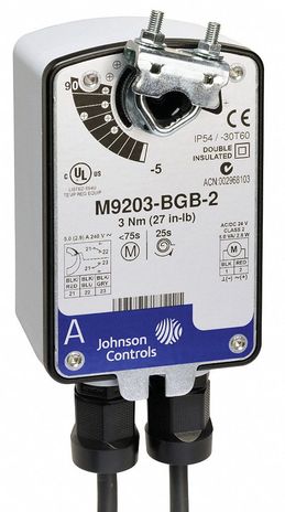 Johnson Controls M9203-AGA-2, M9203-AGA-2Z, M9203-AGB-2, M9203-BGA-2, M9203-BUB-2Z, M9203-GGA-2, M9203-GGA-2Z