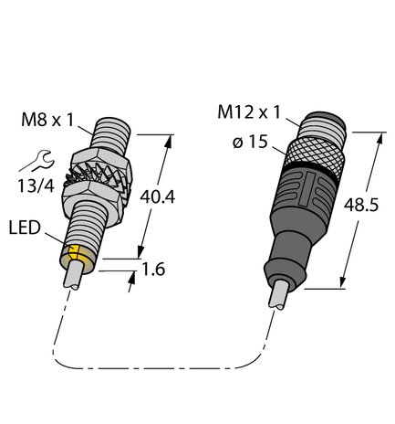 Turck BI1.5-EG08-RD6X-0.2-RS4.2T, BI1.5U-EG08-AN6X-0.2-RS4T, BI1.5U-EG08-AP6X-0.2-RS4T, BI2-EG08-AG41X-0.2-RS4.23T, BI2-EG08-AG41X-0.2-RS4.23T/S1589, BI2-EG08-AG41X-0.3-RS4.23T/S1589, BI2-EGT08-AG41X-0.2-RS4.23T/S1589, BI2U-EG08-AN6X-0.2-RS4T, BI2U-EG08-AN6X-0.8-RS4T, BI2U-EG08-AP6X-0.2-RS4T, BI2U-EGT08-AN6X-0.5-RS4T/S1589