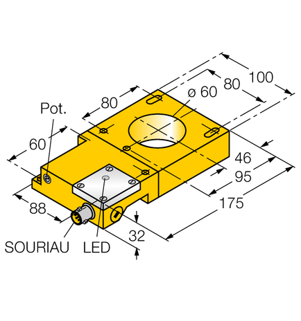 Turck NI60R-S32SR-AP44X-S1131