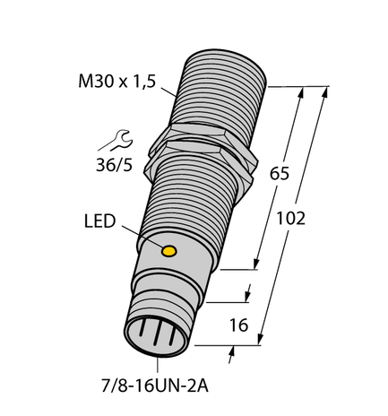 Turck BI10-EG30-AZ3X-B1131/S120