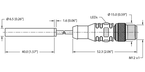 Turck BI2U-EH6.5-AP6X-0.4-RSE 4T-P7X2