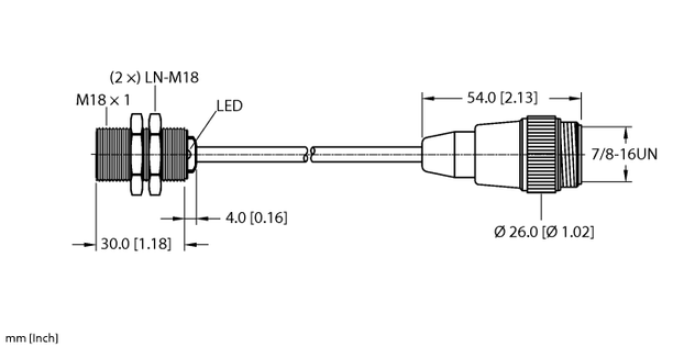 Turck BI5-G18K-RN6X-0.2-RSM40