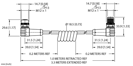 Turck EKWB-ESWB-A5.500-GU24.SP-3.3, EKWB-ESWB-A5.500-GU2K.SP-3.3
