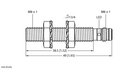 Turck 4602220, BI1.5-EG08-AP6X-V1131/S100, BI1.5-EG08-RN6X-V1131, BI1.5-EG08-RP6X-V1131, BI2-EG08-AN6X-V1131, BI2-EG08-AN6X-V1131/S1589, BI2-EG08-AP6X-V1131, BI2-EG08-AP6X-V1131/S1589, BI2-EG08-RN6X-V1131, BI2-EG08-RP6X-V1131, TURCK