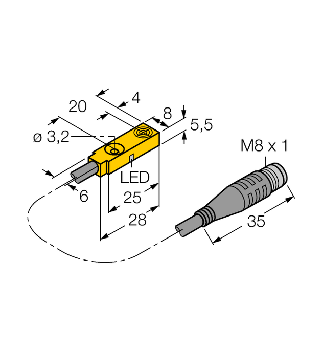 Turck BI2-Q5.5-AN6X-0.2-PSG3, BI2-Q5.5-AN6X-0.3-PSG3, BI2-Q5.5-AP6X-0.2-PSG3, BI2-Q5.5-AP6X-0.2-PSG3F, BI2-Q5.5-AP6X-0.3-PSG3, BI2-Q5.5-RN6X-0.3-PSG3, NI3.5-Q5.5-AP6X-0.2-PSG3