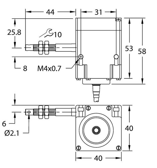 Turck DW1000-55-7F-CA