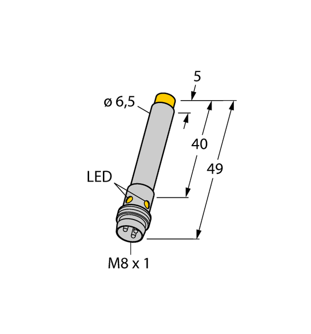 Turck NI4U-EH6.5-AN6X-V1131, NI4U-EH6.5-AP6X-V1131