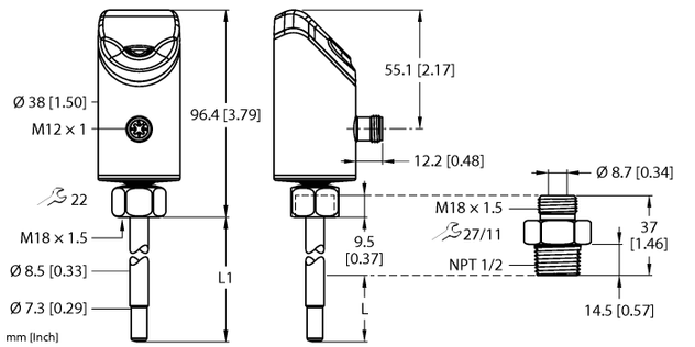 Turck FS100-300L-16-2LI-H1141, FS100-300L-16-2UPN8-H1141, FS100-300L-58-2LI-H1141, FS100-300L-58-2UPN8-H1141, FS100-300L-63-2UPN8-H1141, FS101-300L-16-2LI-H1141, FS101-300L-16-2UPN8-H1141, FS101-300L-63-2UPN8-H1141