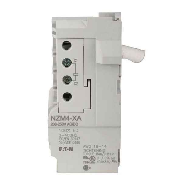 Eaton NZM4-XA110-130AC/DC, NZM4-XA208-250AC/DC, NZM4-XA24AC/DC, NZM4-XAHIV24AC/DC