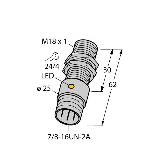 Turck BI5-EM18-Y1X-B1341/S561