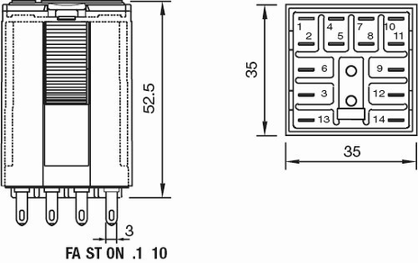 Turck C4-A40/024VDC, C4-A40/120-125VDC, C4-A40/120VAC, C4-A40/220VDC, C4-A40/230VAC 50HZ, C4-A40/240VAC, C4-A40/400VAC 50HZ, C4-A40BX/024UC, C4-A40DX/012VDC, C4-A40DX/024VDC, C4-A40DX/048VDC, C4-A40DX/120-125VDC, C4-A40FX/012VDC, C4-A40FX/024VDC, C4-A40FX/120-125VDC