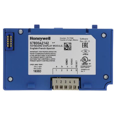 Honeywell Flame Safeguard S7800A2142