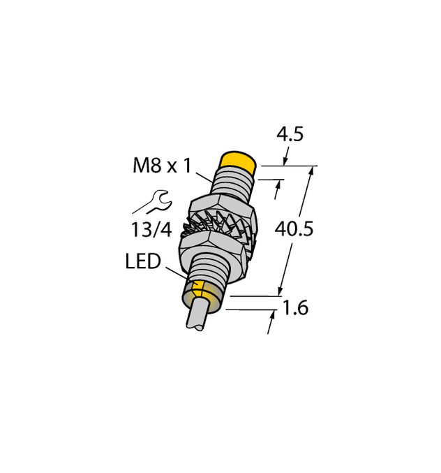 Turck NI3-M08E-AN6X, NI3-M08E-AP6X