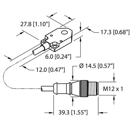 Turck BI3-Q06-AN6X2-0.2-RS4T