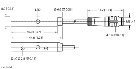 Turck NI4U-Q8SE-AP6X-0.2-PSG3