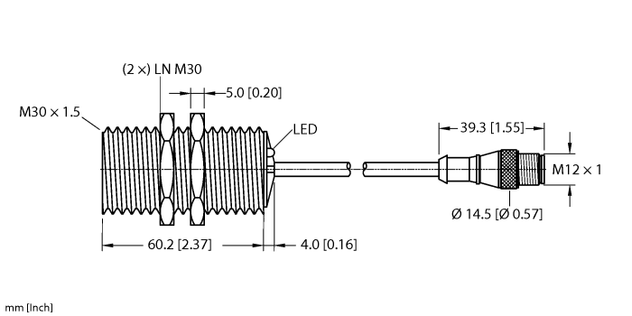 Turck BI10-G30-AP6X-0.2-RS4T, BI12-GT30-AD4X-0.3-RS4.23T/S1589, BI12-GT30-AD4X-0.3-RS4.2T/S1589