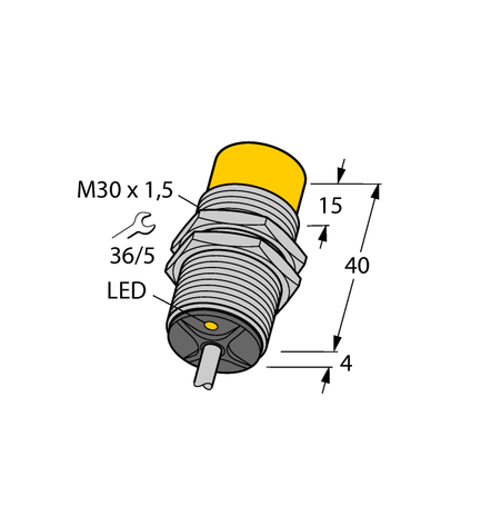 Turck NI15-G30-Y0X, NI15-G30-Y0X 7M, NI15-G30-Y1X, NI15-G30K-AP6X, NI30-G30K-AP6X, NI30-GT30K-AP6X