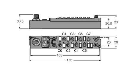 Turck SCOL-0404D-0003, SDNL-0404D-0003