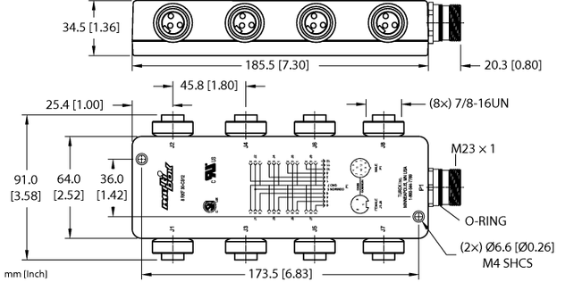 Turck 8 RKF 30-CS12