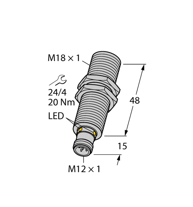 Turck RU100L-M18M-UN8X2-H1151, RU100L-M18M-UP8X2-H1151, RU100U-M18M-AP8X2-H1151, RU100U-M18M-LFX-H1151, RU100U-M18M-UN8X2-H1151, RU100U-M18M-UP8X2-H1151, RU40L-M18M-UN8X2-H1151, RU40L-M18M-UP8X2-H1151, RU40U-M18M-AP8X2-H1151, RU40U-M18M-LFX-H1151, RU40U-M18M-UN8X2-H1151, RU40U-M18M-UP8X2-H1151, RU70U-M18M-UP8X2-H1151