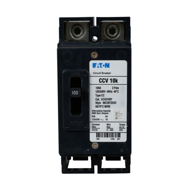 Eaton CCV2100Y, CCV2125Y, CCV2150Y, CCV2175Y, CCV2200Y, CCV2225Y