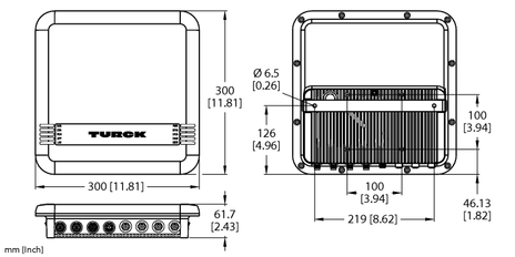 Turck TN-UHF-Q300-NA-CDS, TN-UHF-Q300-NA-LNX