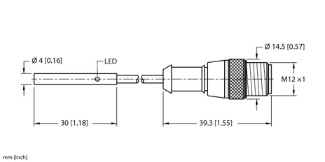 Turck BI1-EH04-AN6X-0.2-RS4T, BI1-EH04-AN6X-0.3-RS4T, BI1-EH04-AP6X-0.2-RS4T, BI1-EH04-AP6X-0.3-RS4T
