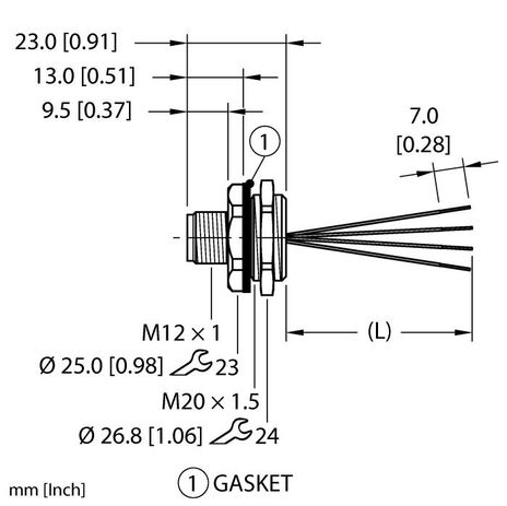 Turck EFSBT-A4.400.2-1, EFSVT-A4.400.2-0.5, EFSVT-A4.400.2-1, EFSVT-A4.400.2-2