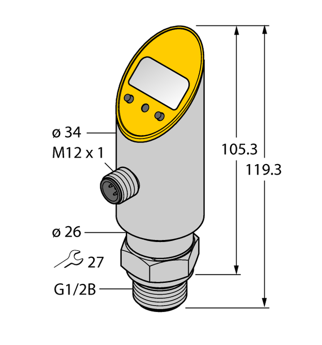 Turck PS010V-609-LI2UPN8X-H1141, PS040V-609-LI2UPN8X-H1141