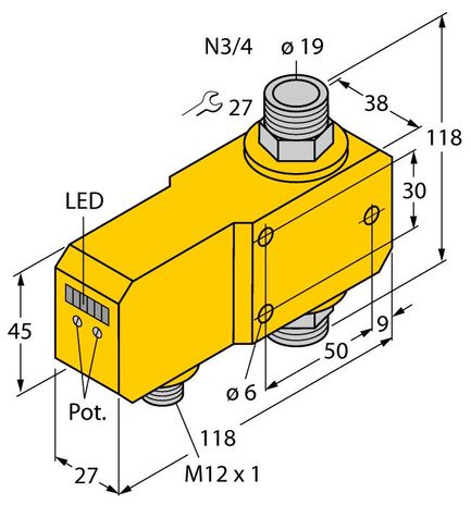 Turck FCI-N3/4D20A4P-ARX-H1140