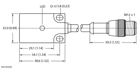 Turck NI15-Q30-AP6X-0.2-RS4T