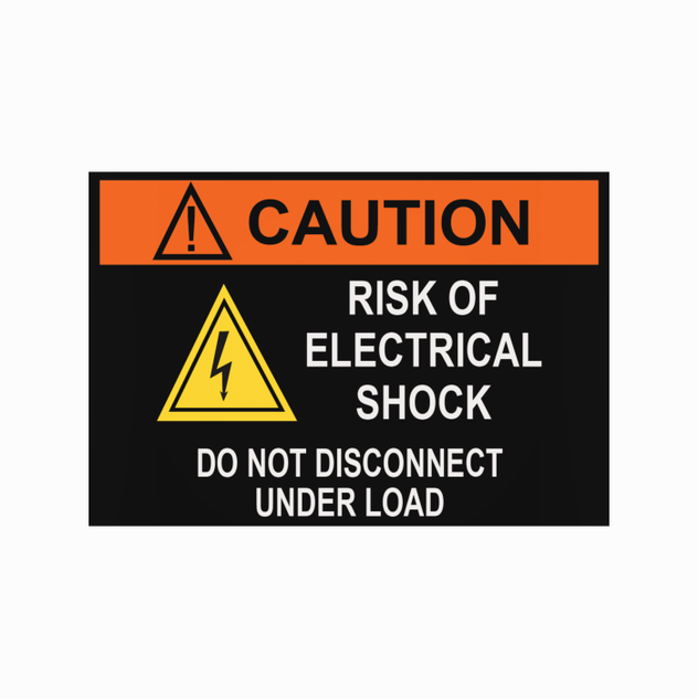 Turck CAUTION LABEL (10/BAG)