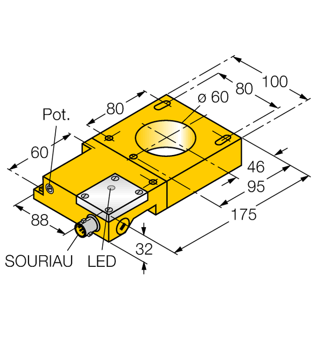 Turck NI60R-S32SR-AP44X-S1131