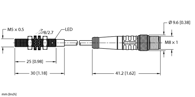 Turck BI1-EG05-AP6X-0.3-PSG3M, BI1-EG05-RP6X-0.2-PSG3M