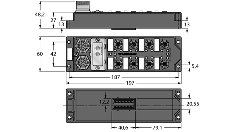 Turck FDNL-S1204H-0142, FDNL-S1204H-2034