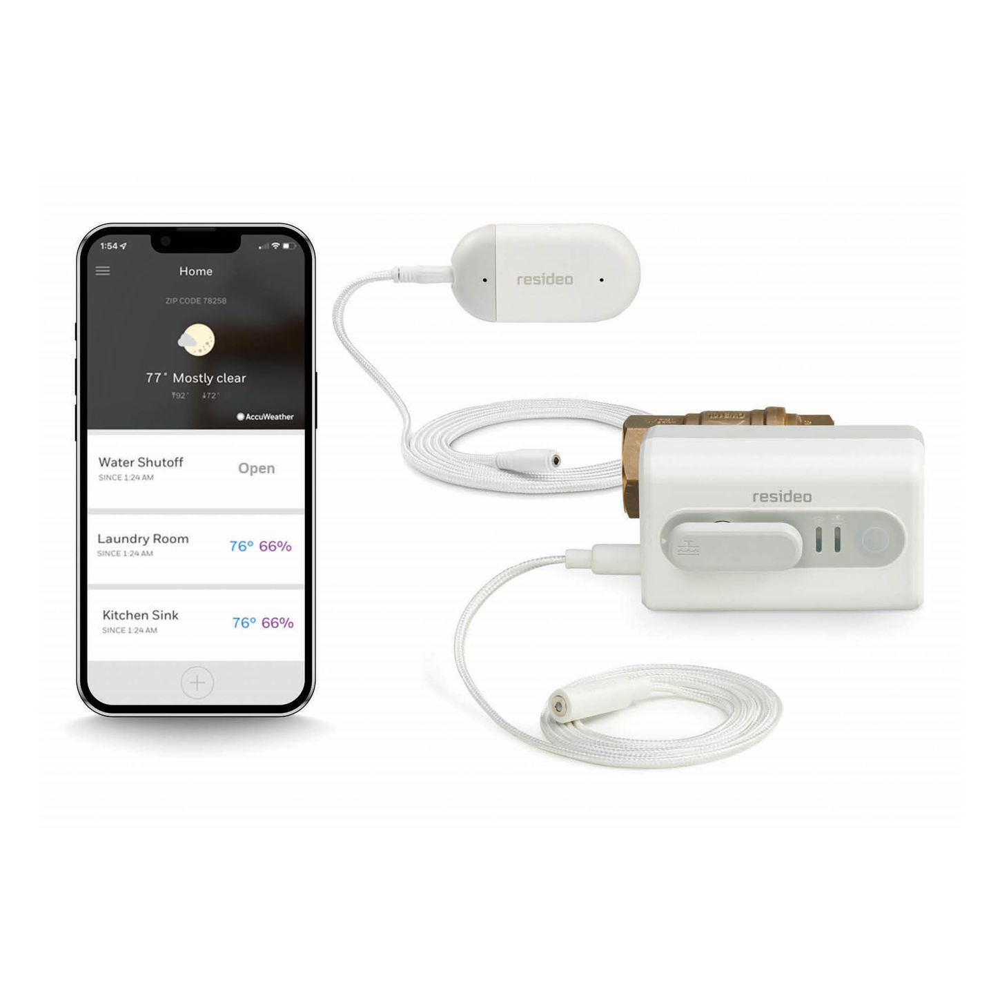 Resideo VWS01Y-1, VWS01Y-11/4, VWS01Y-3/4