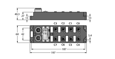 Turck FDNL-N0800-T, FDNL-S0800-T
