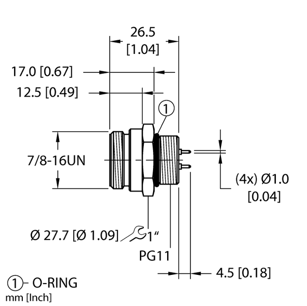 Turck RSF 40-PCB